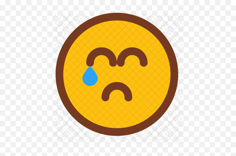 Crying Emoji Icon - Circle Png,Cry Emoji Png