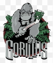 Amarillo Gorillas Logo Png Transparent - Amarillo Gorillas,Gorilla Logo