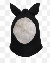 Download Beau Loves Baby Rabbit Balaclava With Ears Black - Beige Png,Balaclava Png