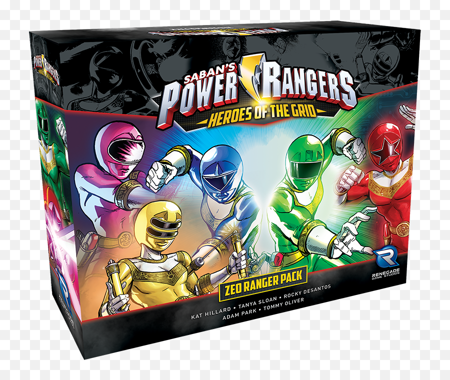 Power Rangers Zeo Ranger Pack U2014 Renegade Game Studios Png