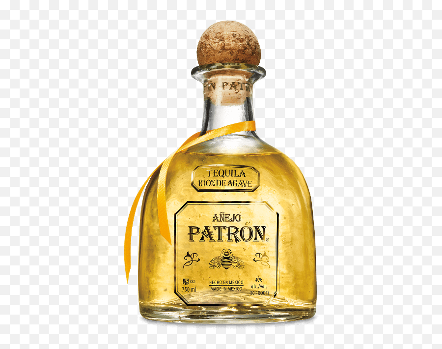 Patron Bottle Png Picture - Patron Anejo Tequila,Tequila Bottle Png