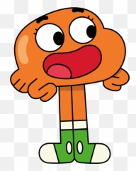 Gumball Clipart Cartoon - Darwin Watterson Png,Gumball Png