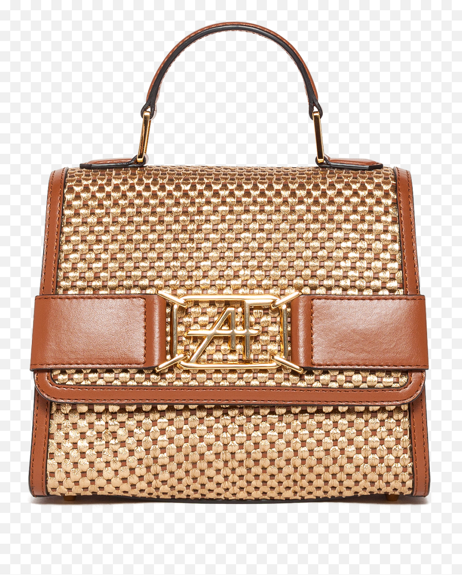 Woven Handbag With Af Logo - Kelly Bag Png,Af Logo