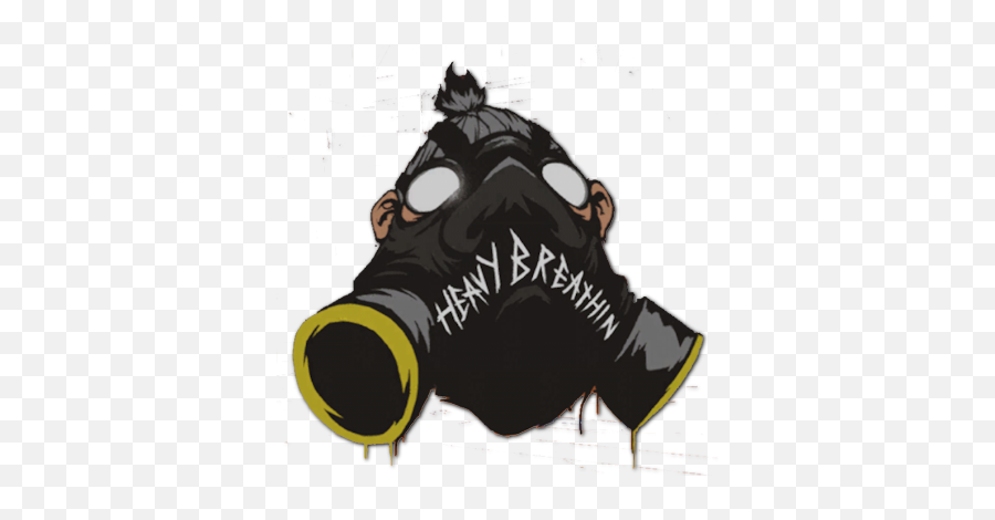 Mime Drawing Mask Transparent Png - Overwatch Roadhog Spray,Roadhog Png