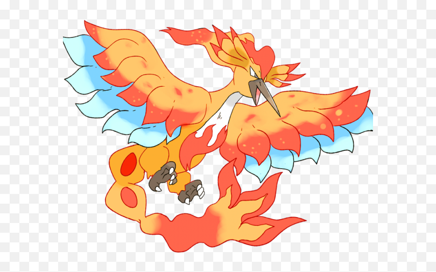 Pokemon Clipart Moltres - Mega Pokemon Moltes Png,Moltres Png