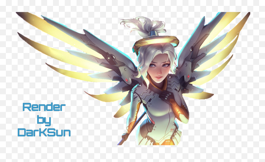 Mercy Render Transparent Png Clipart - Mercy Overwatch Png,Overwatch Mercy Png