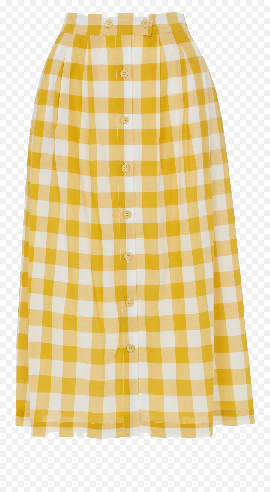 Plaid Skirt Png Pic - Black And Gold Plaid Shirt,Skirt Png