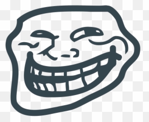 Trollface Man Transparent Background - Icon Face png