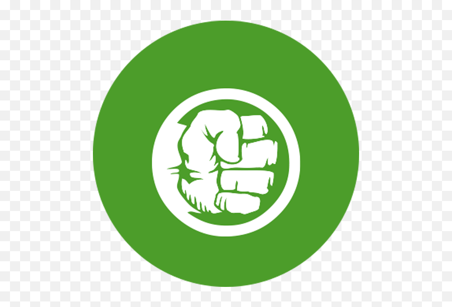 Incredible Hulk Fist - Hulk Stickers Png,Hulk Logo Png