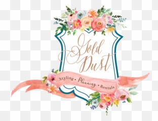 Wedding Planning Rentals Dallas - Illustration Png,Gold Dust Png
