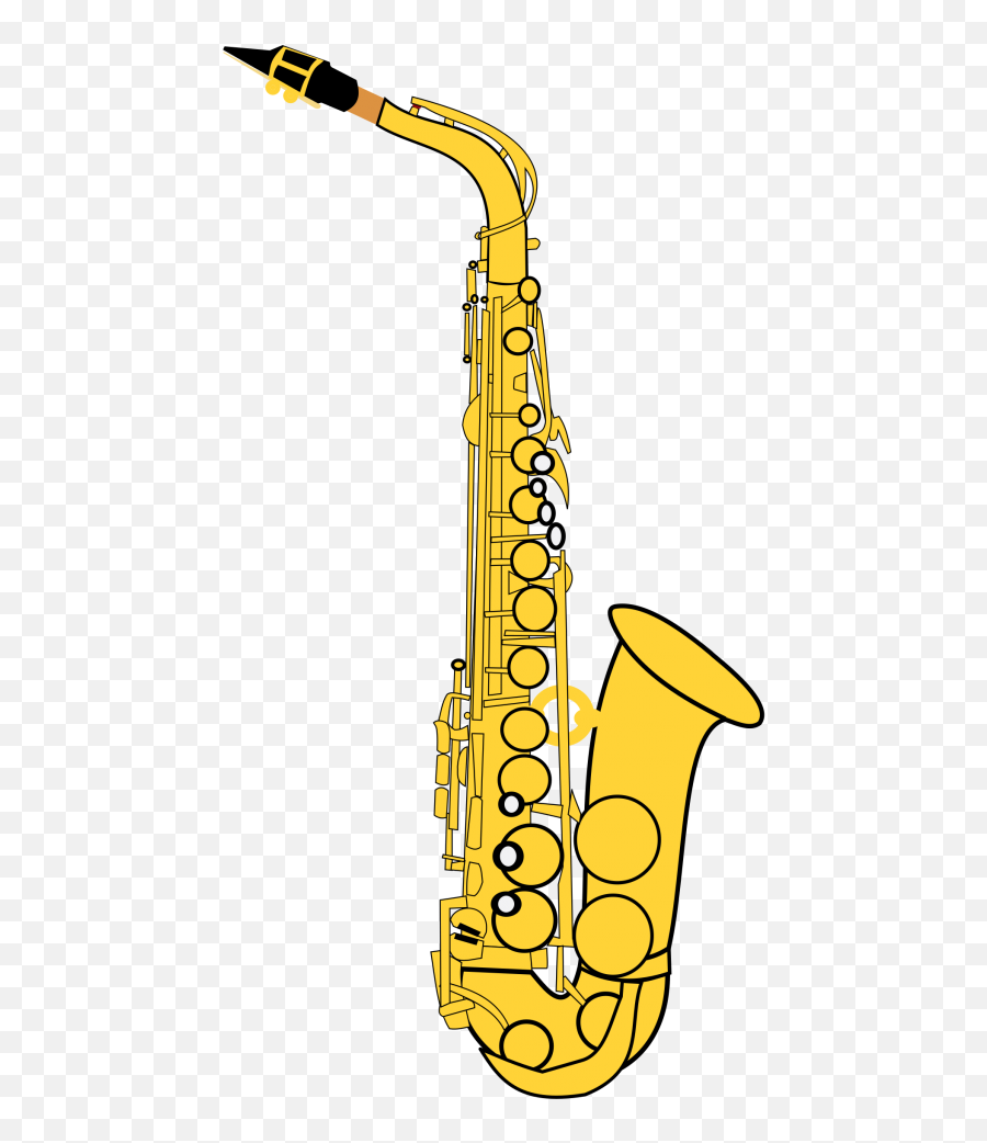 Alto Clarinet Clipart Free Png Images Transparent - Saxophone Clipart,Clarinet Png