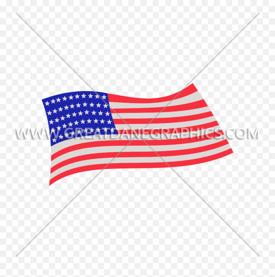 American Flag Png File - Wavy American Production Ready Flag Of The United States,America Flag Png