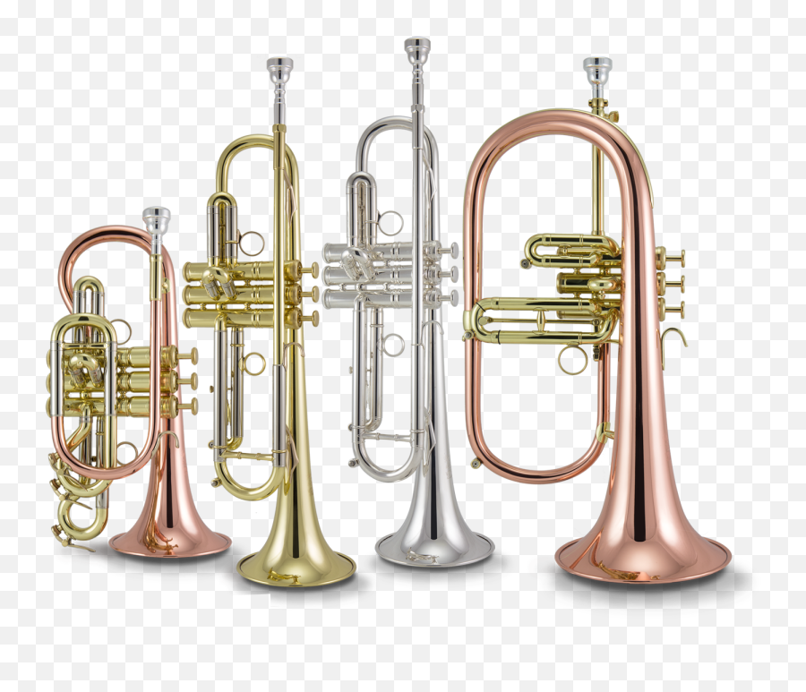 Download Hd Getzen 3051 Custom Series Professional Bb - Difference Between A Cornet And A Trumpet Png,Trumpet Transparent Background