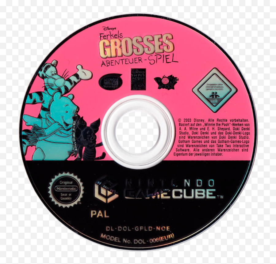Pigletu0027s Big Game Details - Launchbox Games Database Big Game Gamecube Png,Disney Interactive Logo