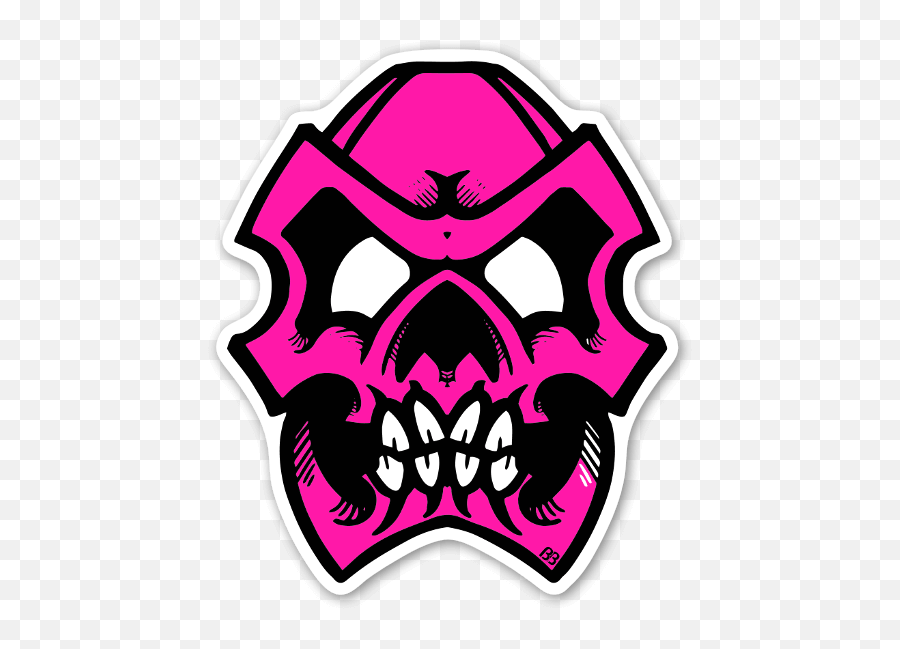 Bobby Pink Skull Sticker - Stickerapp Png,3d Skull Png