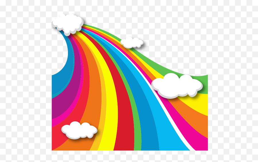 Download Rainbow Vector Euclidean Cloud - Cloud Iridescence Png,Rainbow Vector Png