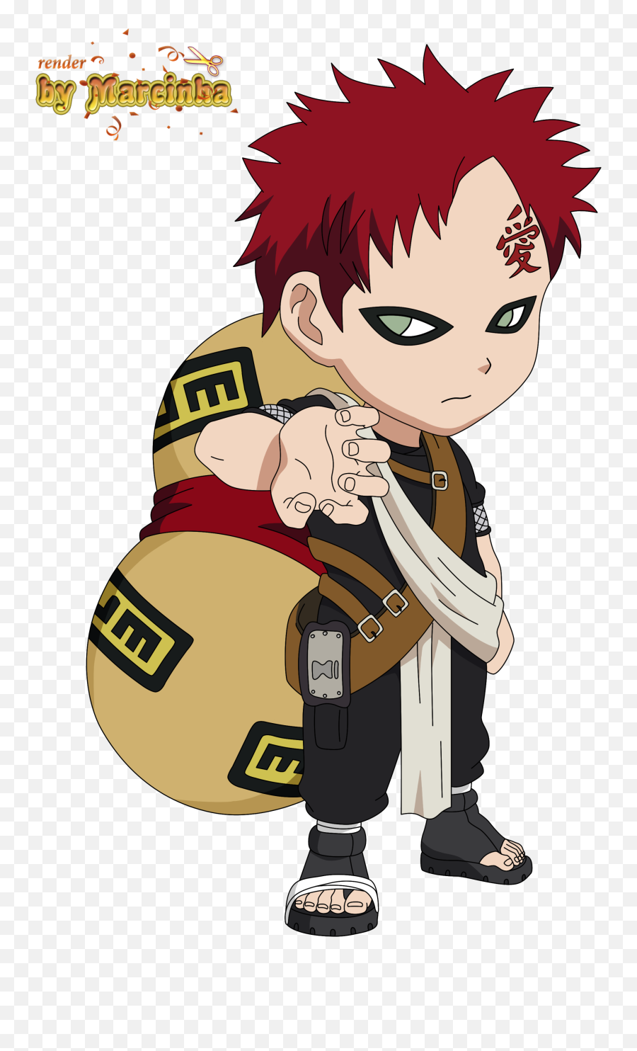 Gaara png by Hidan-Sama1408-2 on deviantART