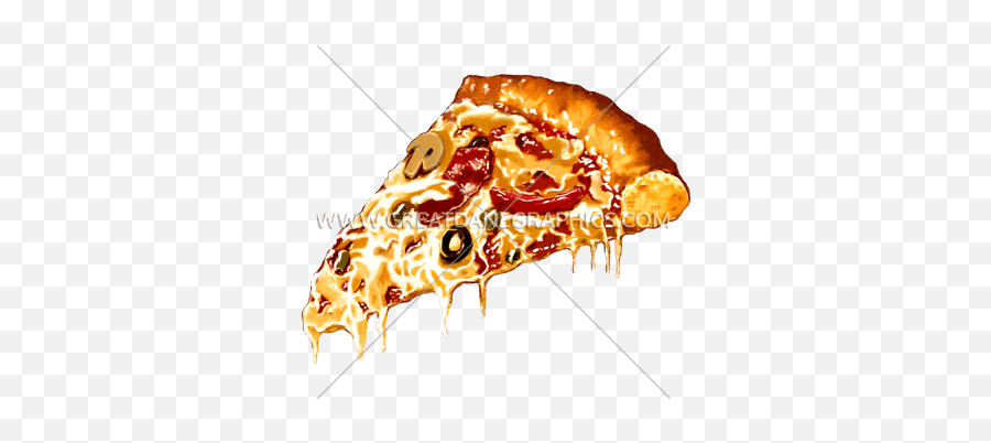 Pizza Slice Production Ready Artwork For T - Shirt Printing Food Png,Pizza Slice Clipart Png