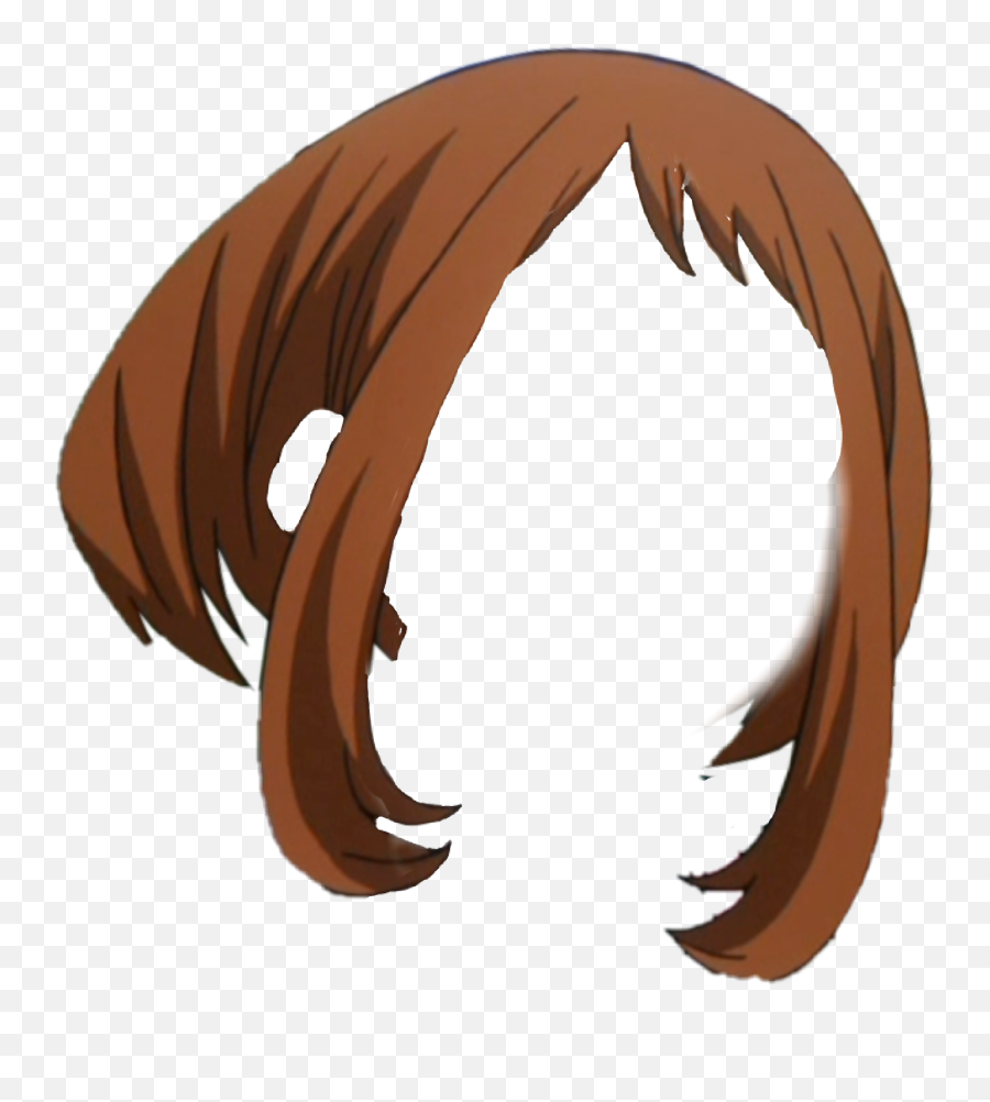 Uraraka Ochakouraraka Ochako Sticker By Nijimi - Ochako Uraraka Hair Png,Cabello Png