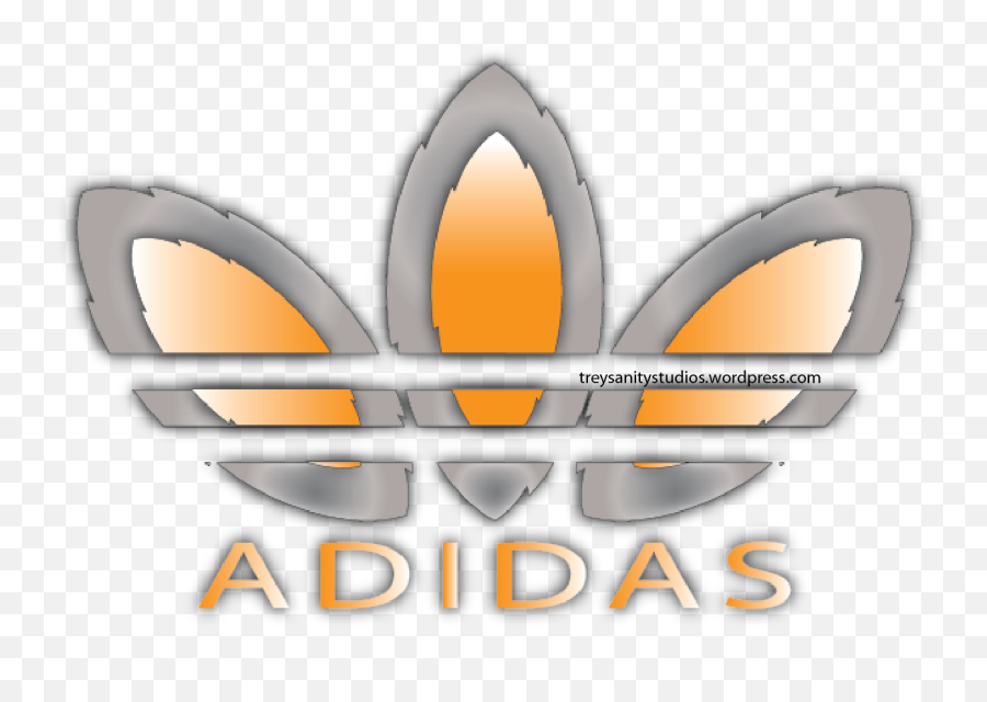 Orange Adidas Logo Png - Portable Network Graphics,Addidas Logo Png