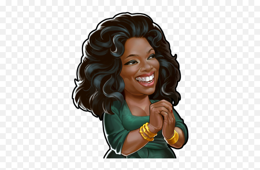 Itu0027s Personal The Charms And Strengths Of Oprah - Oprah Cartoon Png,Oprah Png