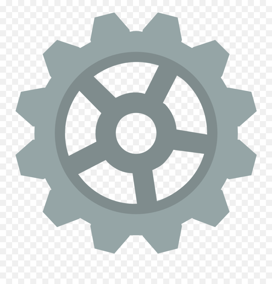 Gears Icon Transparent 385835 - Free Icons Library Gear Flat Design Png,Gear Transparent