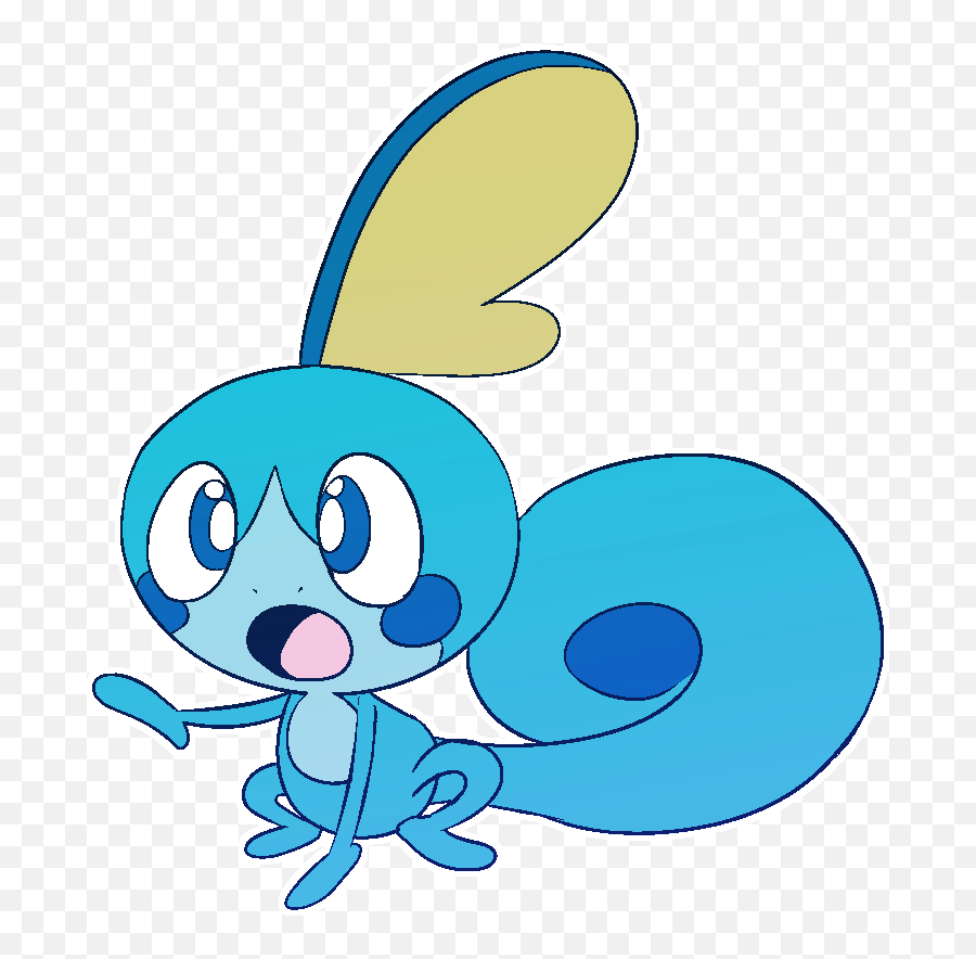 It Reminds Me Of A Frog Tadpole With Legs - Cartoon Clipart Blue Tadpole Frog Pokemon Png,Gumby Png