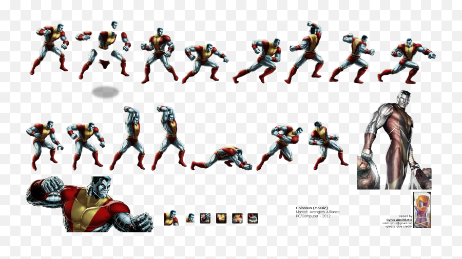 Avengers - Marvel Avengers Alliance Colossus Png,Colossus Png