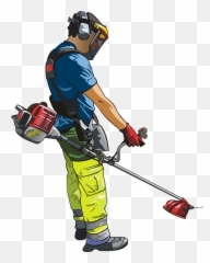 Gardening Gardener Trimmer - Free Image On Pixabay Gardener With Weed Wacker Png,Gardener Png