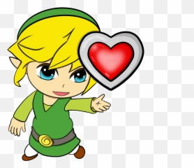 Loz Designs Themes Templates And Downloadable Graphic - Fictional Character Png,Zelda Heart Png