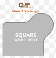 Patio Designs Concrete Tailors - Sign Png,Firepit Png