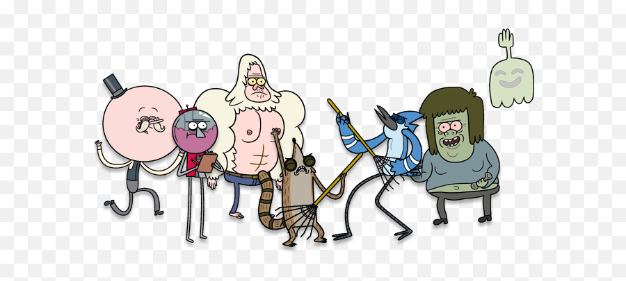 This Is My Favorite Tv Show It - Regular Show Characters Png,Regular Show Png