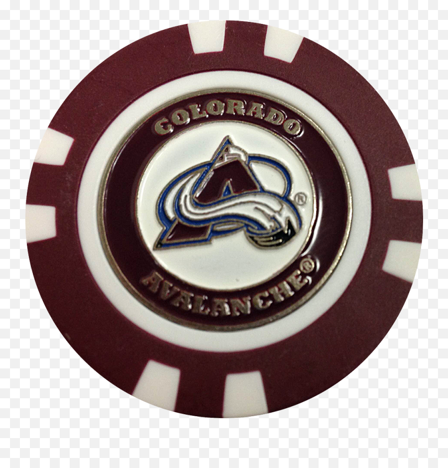 Golf Ball Marker Nhl Colorado Avalanche - Solid Png,Colorado Avalanche Logo Png