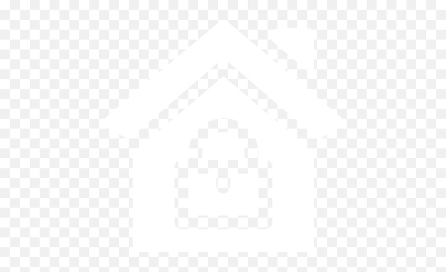 House - Lockiconwhite His Security U0026 Technology Llc Vertical Png,Lock On Icon