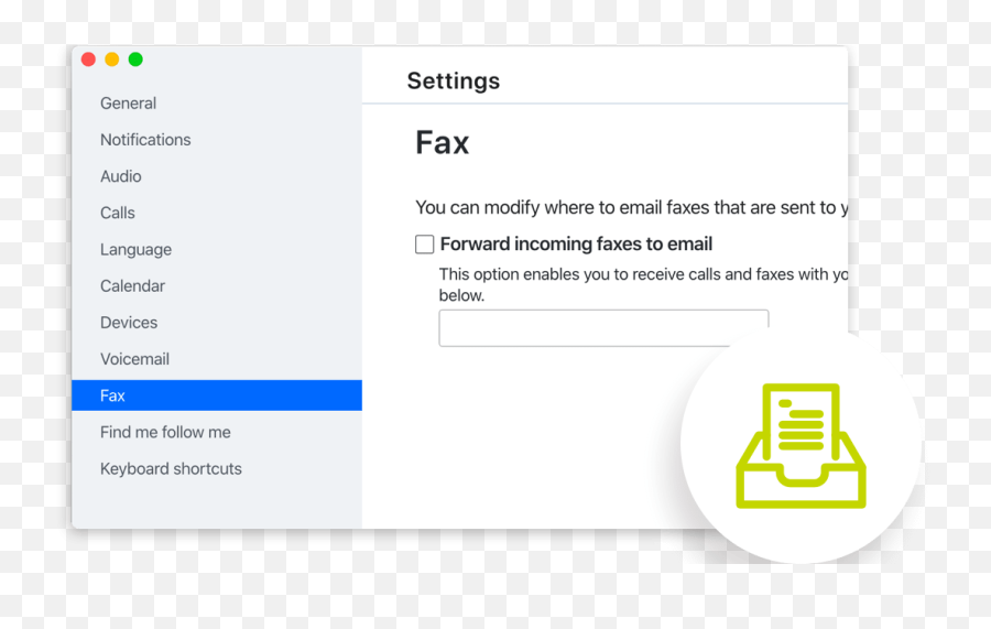 Virtual U0026 Online Fax Solutions Gotoconnect Formerly Jive - Vertical Png,Phone Fax Icon