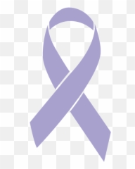 Cancer Ribbon Colors Free Images Bonfire - Lavender Png