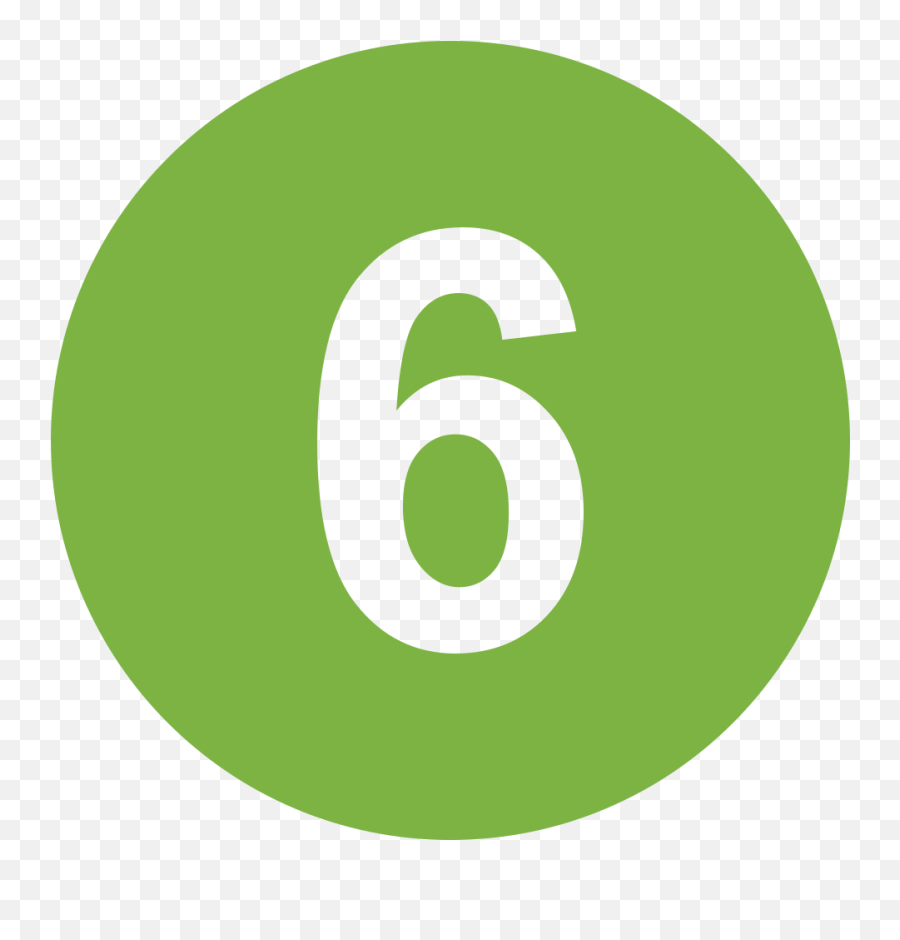 Fileeo Circle Light - Green Number6svg Wikimedia Commons Solid Png,Green Light Icon Png