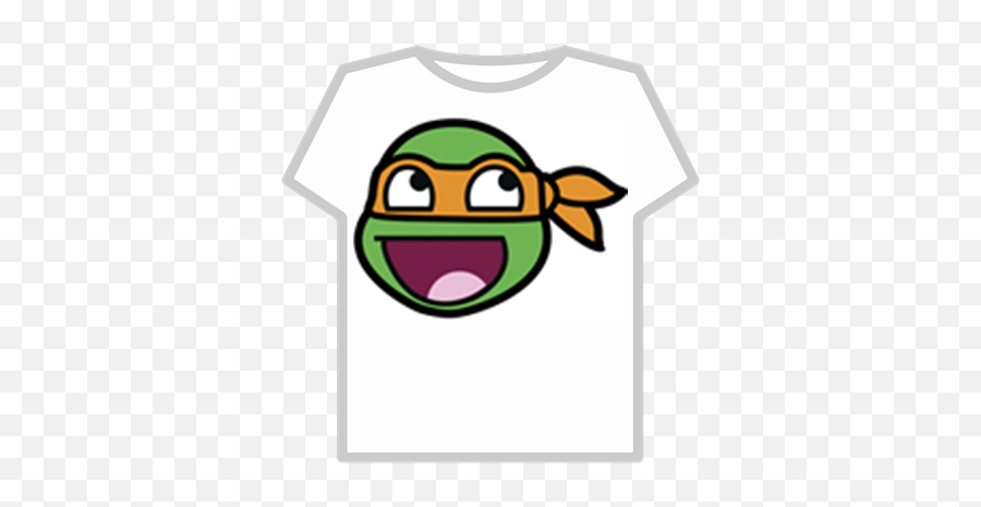 Epic Faced Teenage Mutant Ninja Turtle - Marshmello T Shirt Roblox Free Png,Ninja Turtle Logo