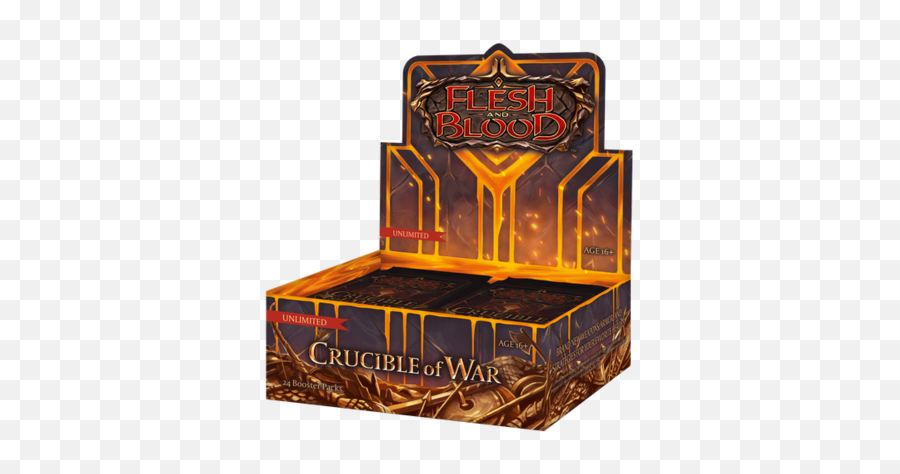 Crucible Of War Unlimited Booster Box - All Other Tcgu0027s Flesh And Blood Crucible Of War Unlimited Booster Box Png,Witcher 3 Spiral Icon