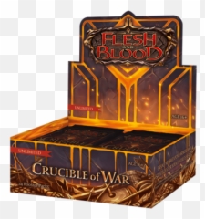 Crucible Of War Unlimited Booster Box - ALL OTHER TCGu0027S Flesh And Blood Of png
