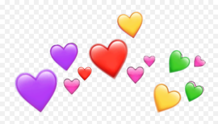 Original Colors Emoji Featurethis - Emoji Hearts Transparent Png,Hearts Emoji Png