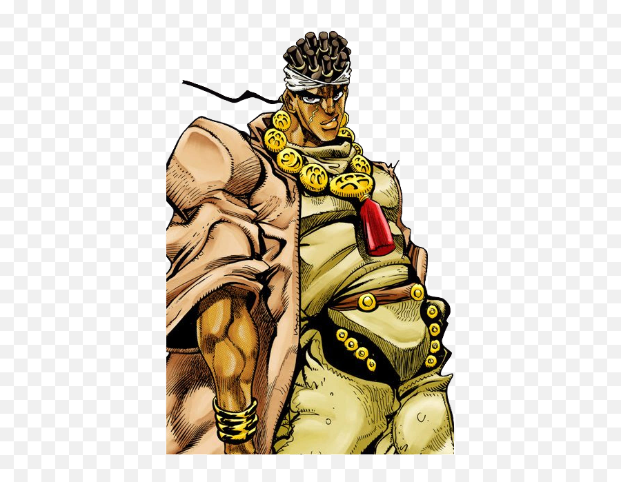 Muhammad Avdol - Jojou0027s Bizarre Encyclopedia Jojo Wiki Avdol Manga Png,Giorno Giovanna Icon