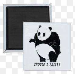 Existential Panda Magnet The Daily Wire - Should I Shirt png
