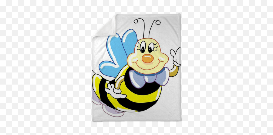 Bumblebee Plush Blanket U2022 Pixers - We Live To Change Cartoon Bee Png,Bumblebee Png