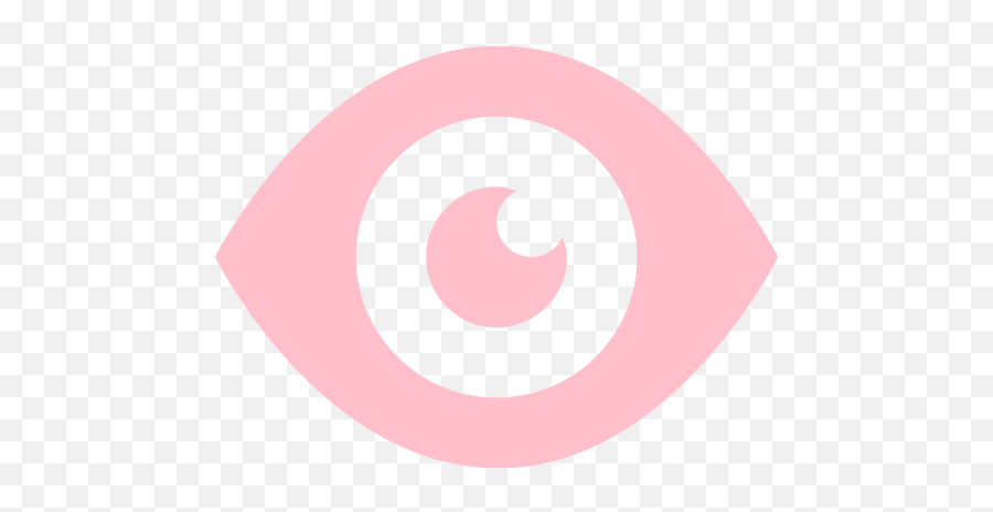 Pink Eye 2 Icon - Free Pink Eye Icons Dot Png,Eye Roll Icon