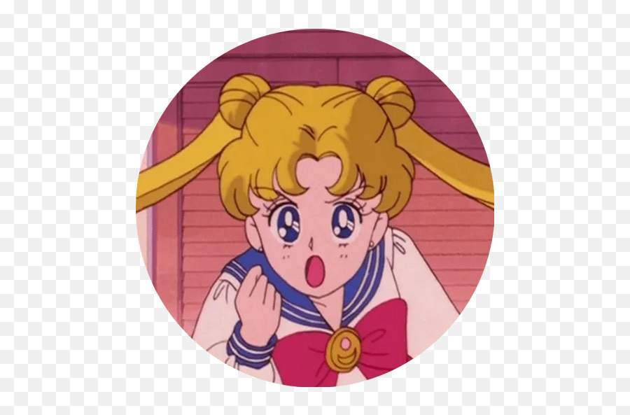 Usagi Tsukinou201d Stickers Set For Telegram - Badass Anime Characters Png,Sailor Moon Icon Tumblr