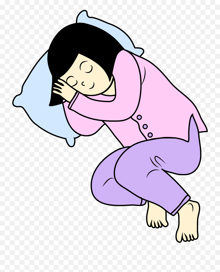 Sleep Clipart 2 - Girl Sleeping Clip Art Png,Bed Clipart Png
