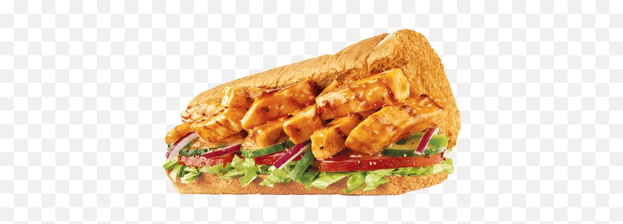 Menu - Sweet Onion Chicken Teriyaki Sub Png,Sub Sandwich Png