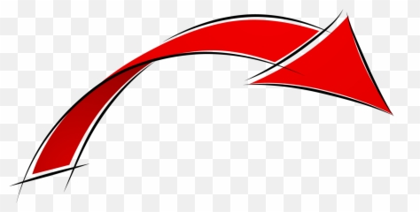 Hand Painted - Png Curved Red Line