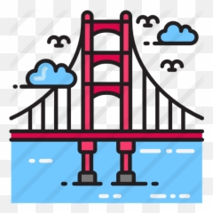 Golden Gate Bridge - Icon png